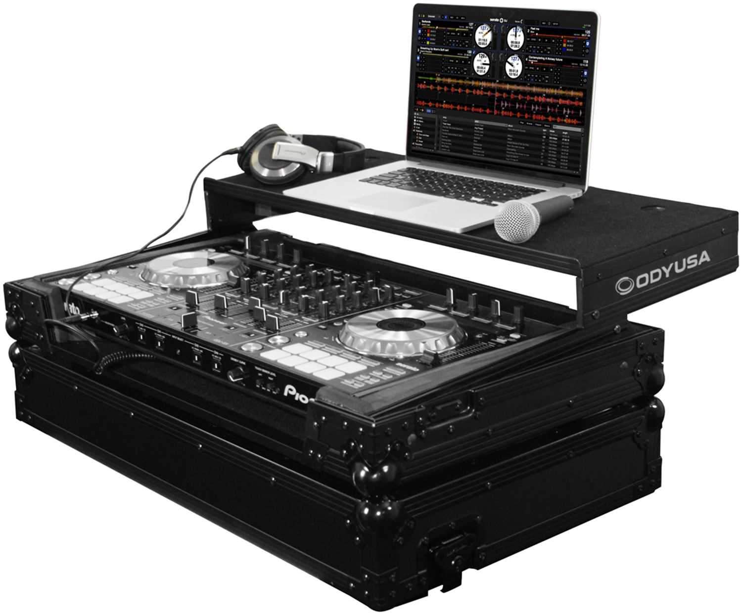Odyssey FFXGSPIDDJSXBL Glide Case for Pioneer DDJ-SX3 DJ Controller - ProSound and Stage Lighting
