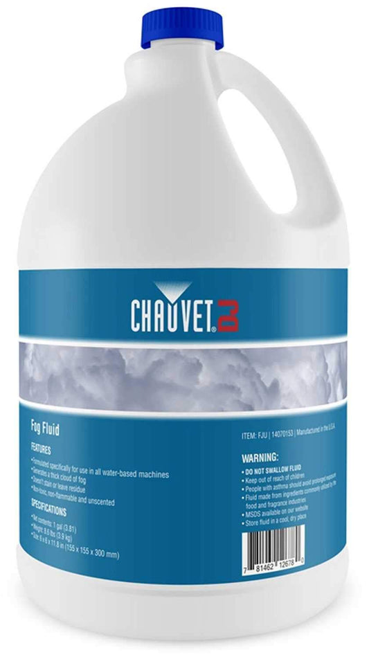 Chauvet FJU Water-Based Fog Fluid - 1 Gallon - ProSound and Stage Lighting