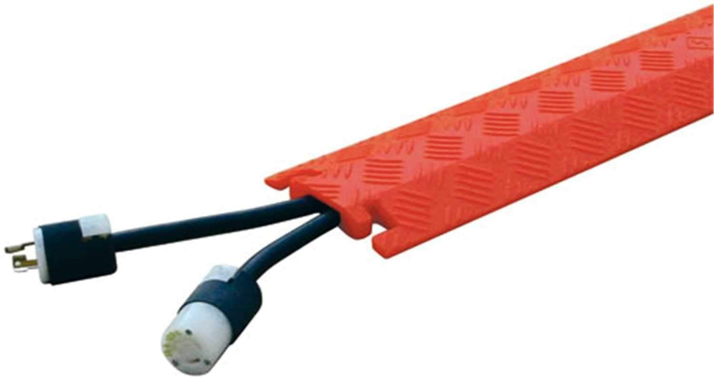 Checkers Fastlane Cable Cover 1 x 1.5 inches ORG - ProSound and Stage Lighting