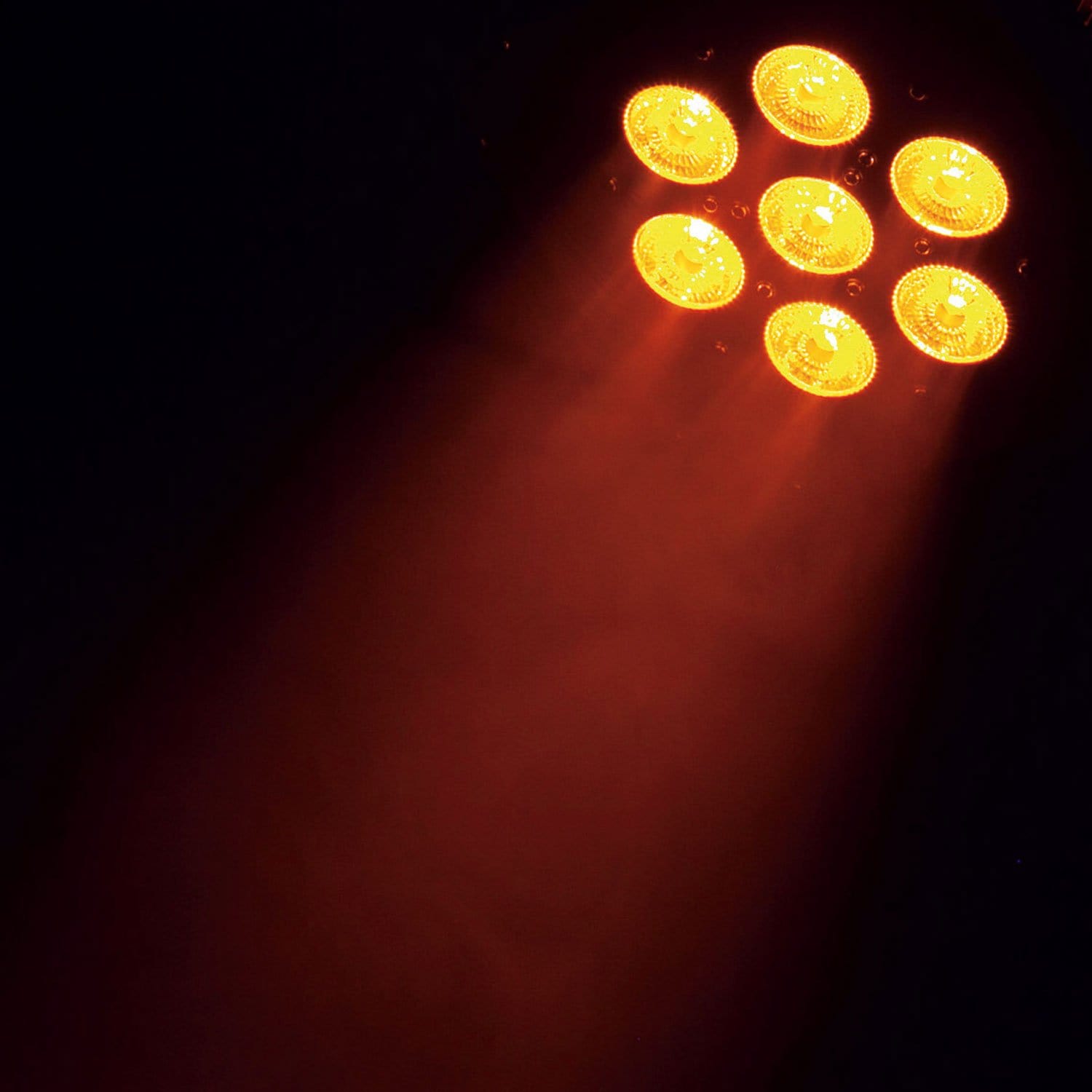 Epsilon Flat-Par 7 7x15-Watt RGBWA LED Light (White) - ProSound and Stage Lighting
