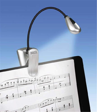 Mighty Bright XtraFlex Super LED Clip Light Silver - ProSound and Stage Lighting
