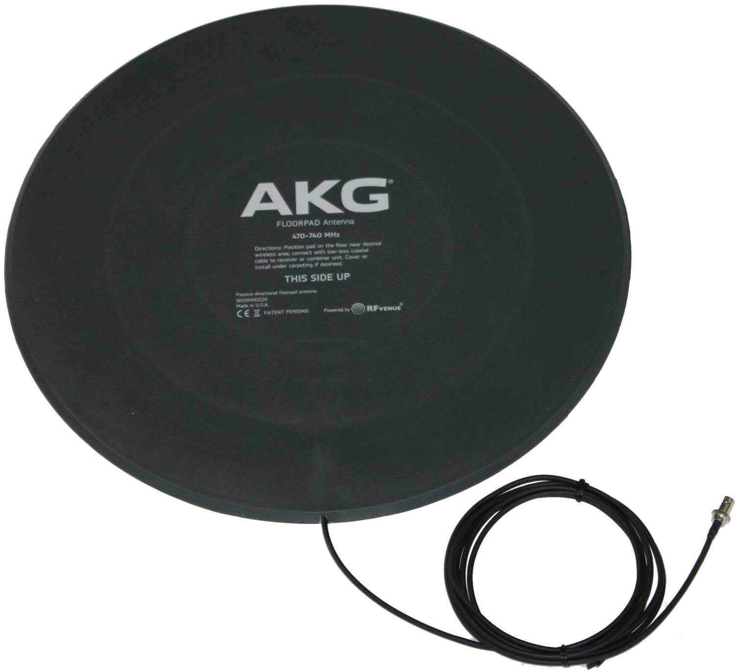 AKG Floorpad Remote Antenna Directional Passive - ProSound and Stage Lighting