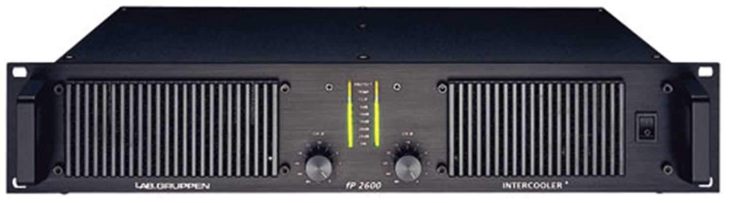 Lab Gruppen FP2600 Power Amplifier - ProSound and Stage Lighting