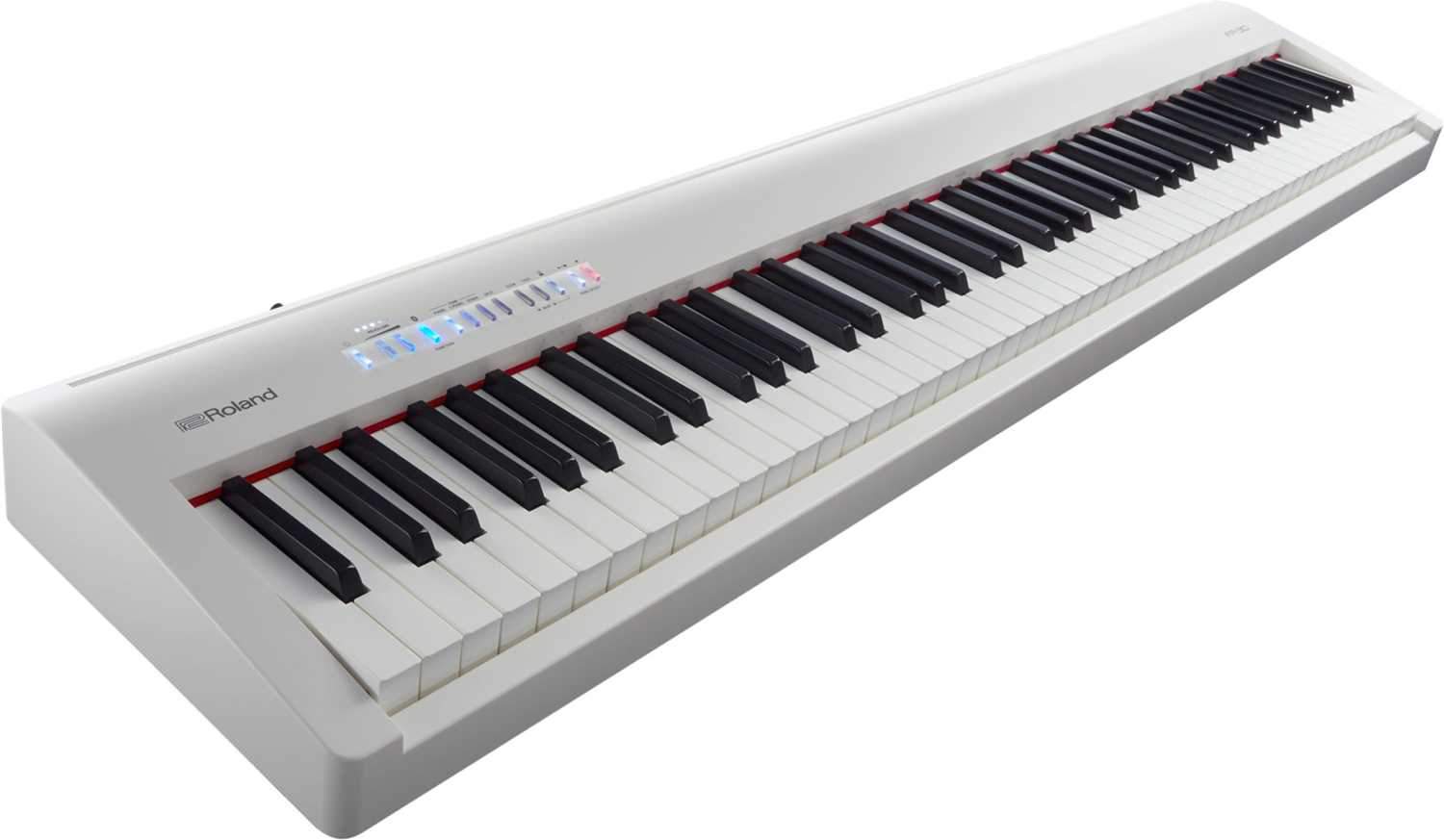 Roland FP-30-WH Digital Portable Piano White - ProSound and Stage Lighting