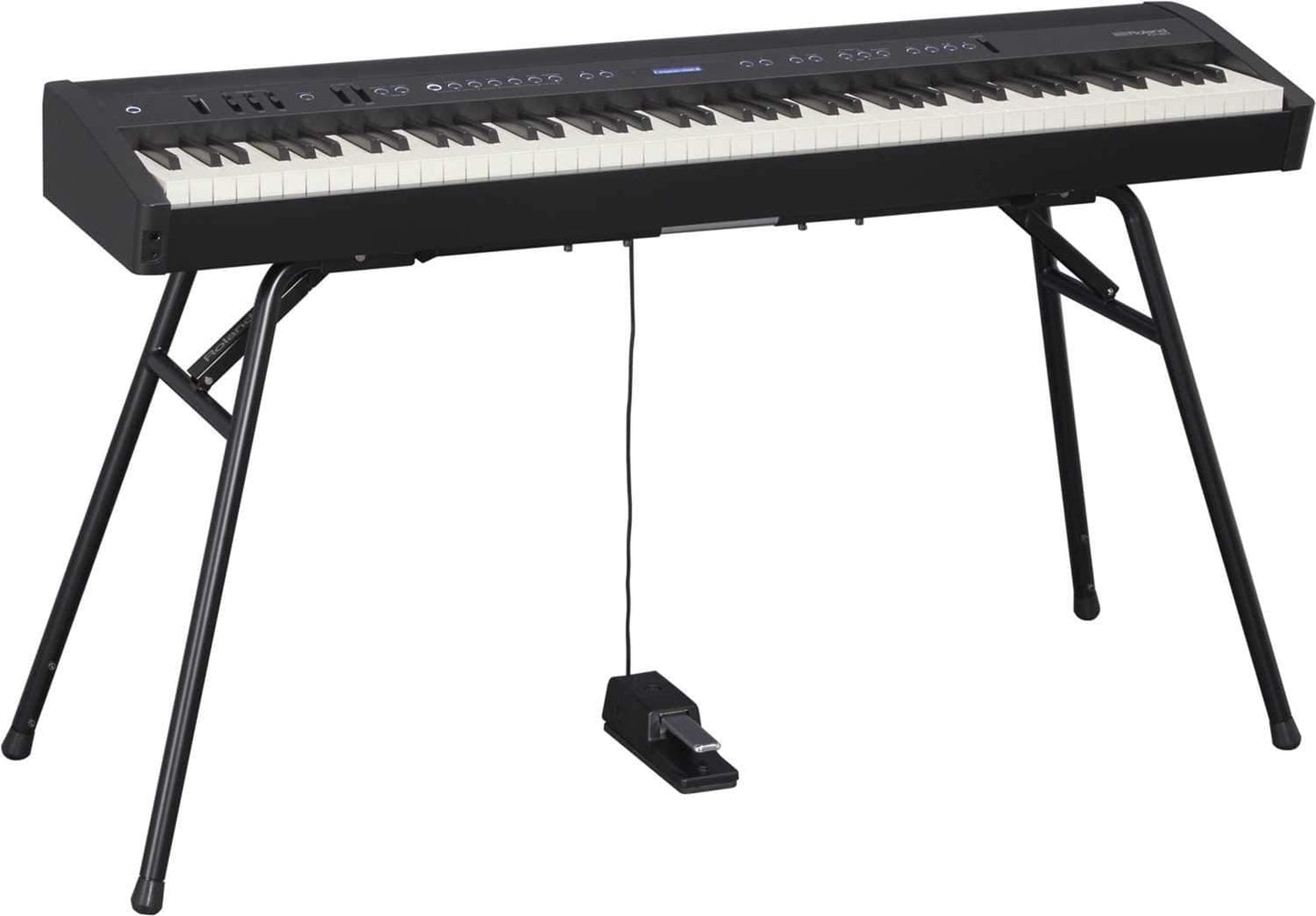 Roland FP-60-BKC Portable Digital Piano with Stand - ProSound and Stage Lighting