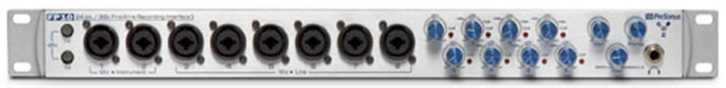 Presonus FP10 Firewire Recording System 10x10 - ProSound and Stage Lighting