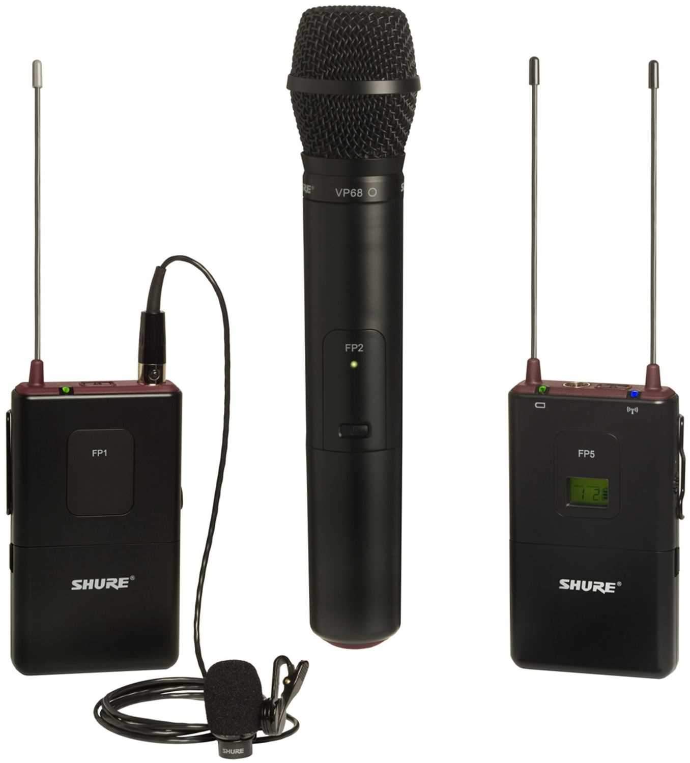 Shure FP12583VP68 Wireless Combo Camera Mic System - ProSound and Stage Lighting