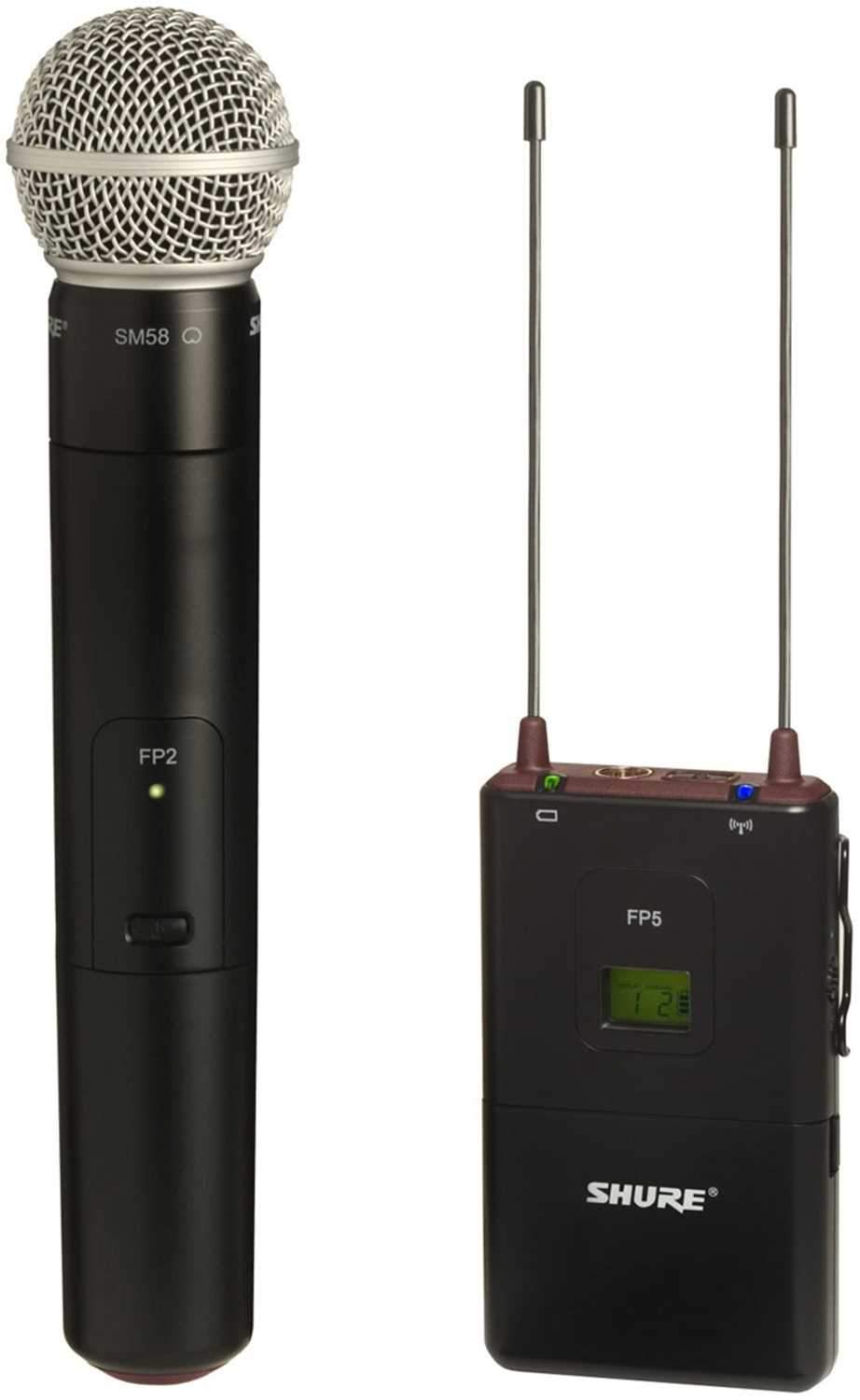 Shure FP25/SM58 Wireless Camera Mic System with Sm58 - ProSound and Stage Lighting