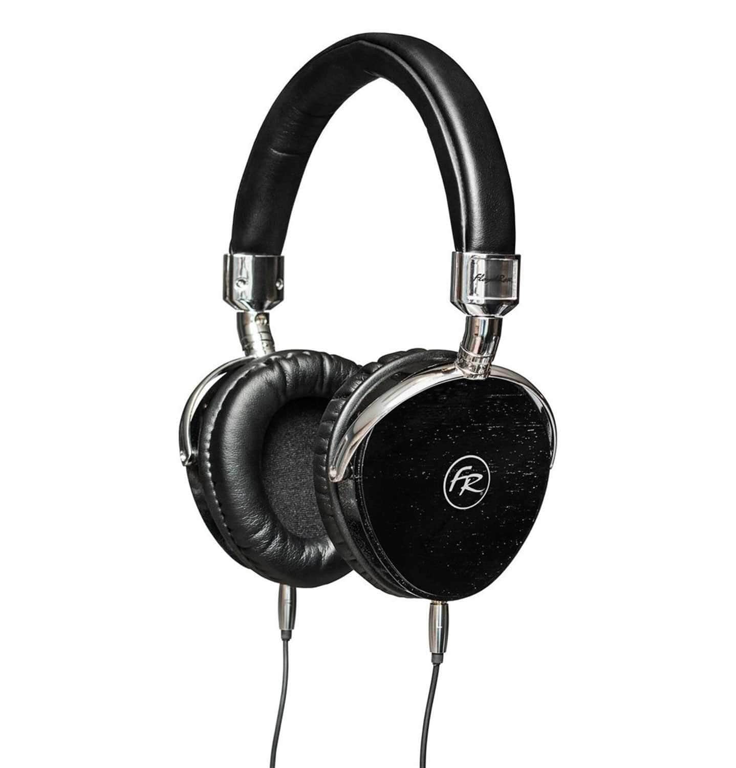 Floyd Rose FR-18 Wood Headphones - Black - ProSound and Stage Lighting