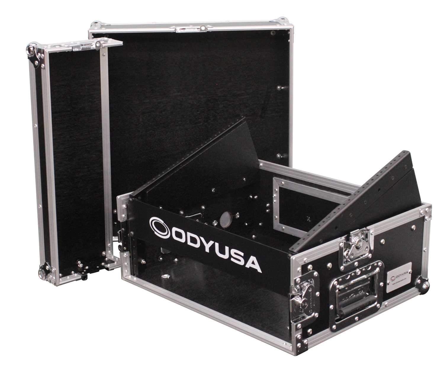 Odyssey FR0802 Flight Ready Combo Rack Case 8Ux2U - ProSound and Stage Lighting