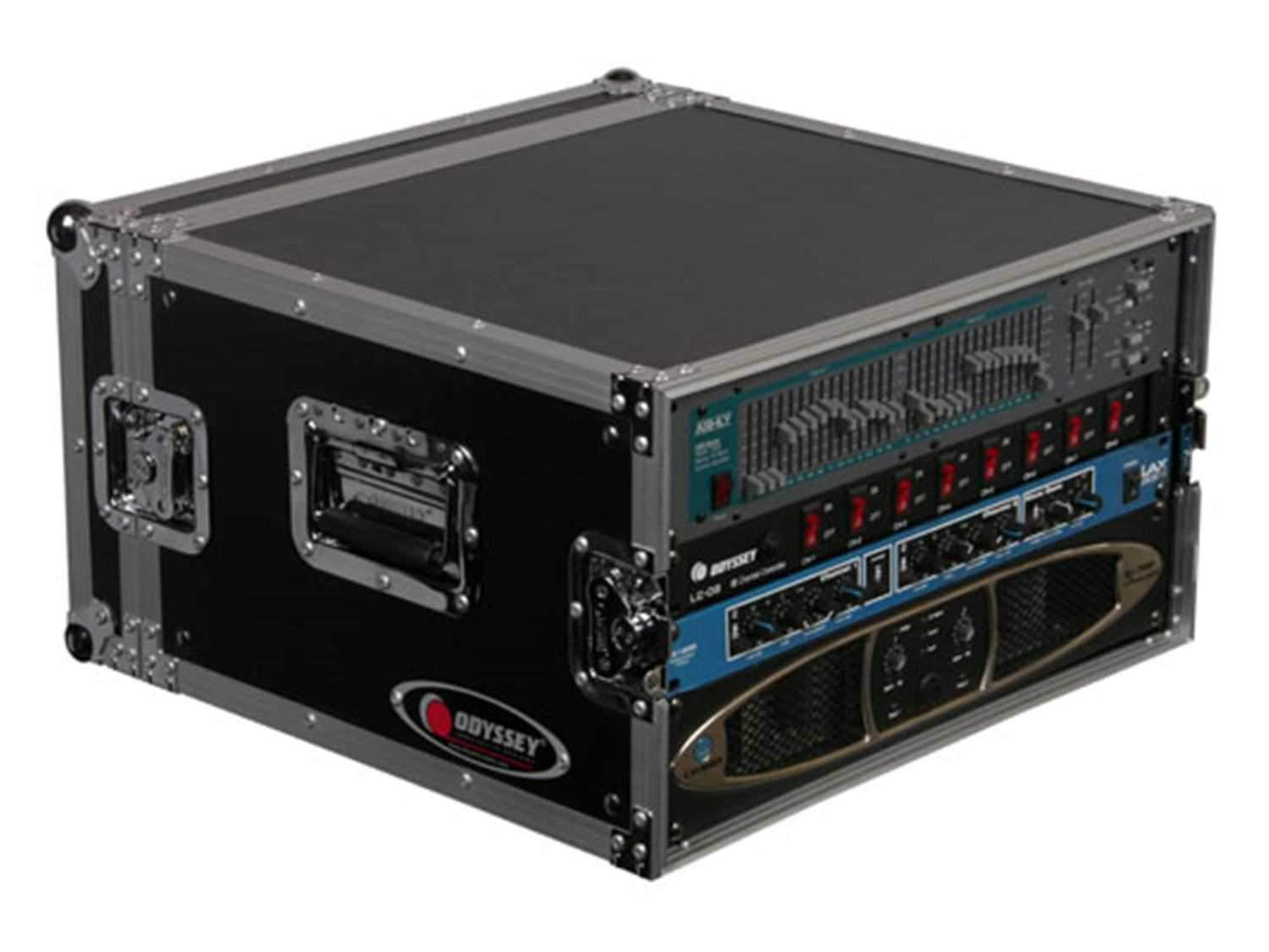 Odyssey FRAR6E 6 Space Amp Rack Case - ProSound and Stage Lighting