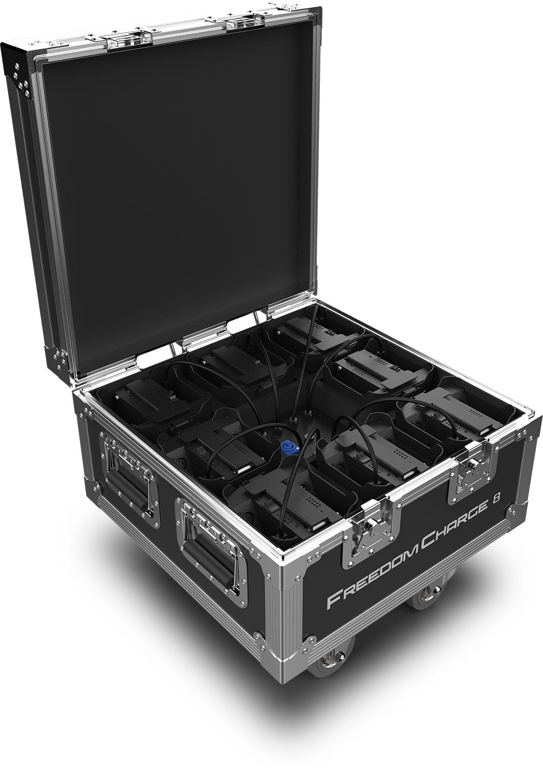 Chauvet Freedom Charge 8 Road Case Holds 8 - PSSL ProSound and Stage Lighting