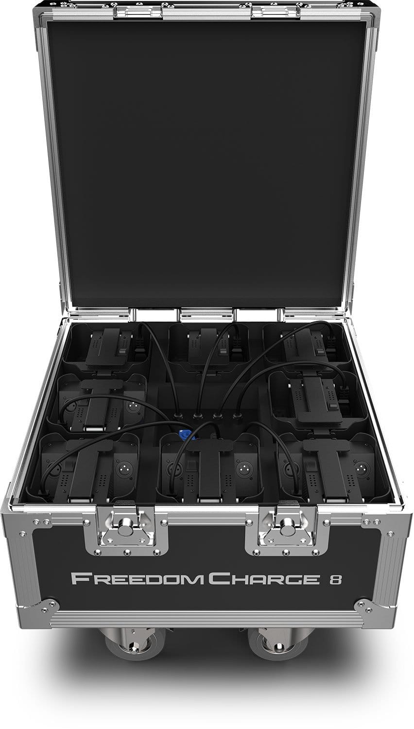 Chauvet Freedom Charge 8 Road Case Holds 8 - PSSL ProSound and Stage Lighting