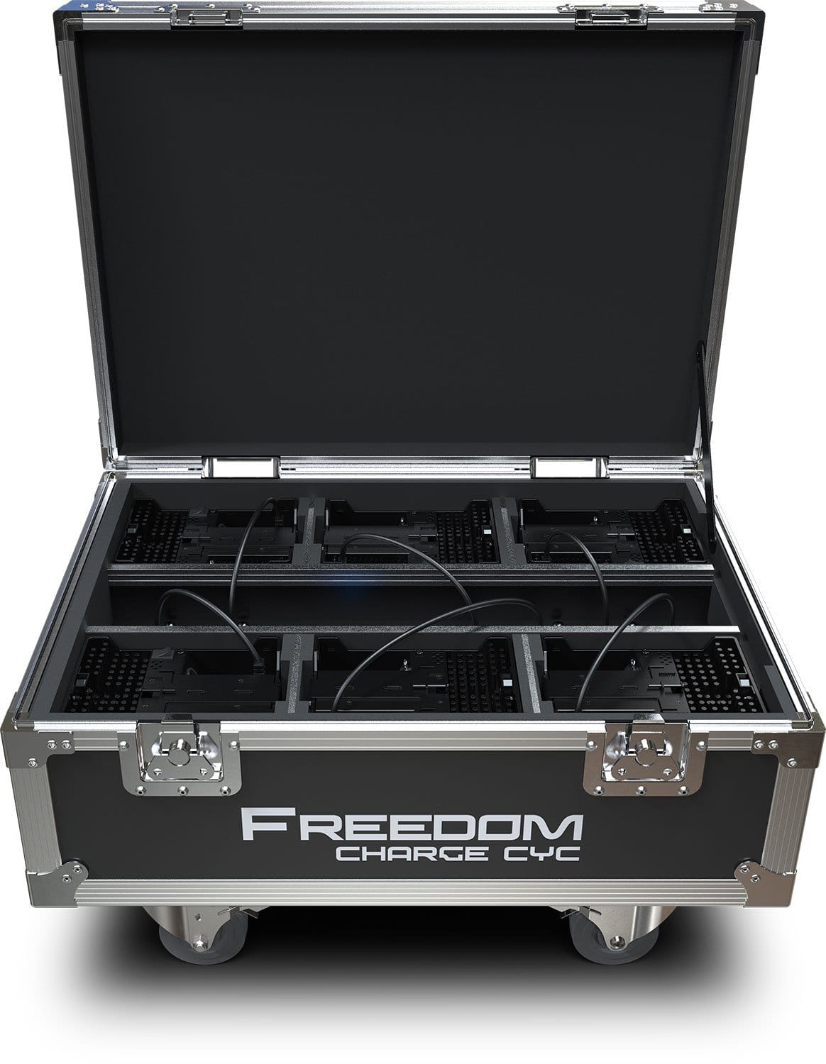 Chauvet Freedom Charge CYC Road Case Holds 6 - PSSL ProSound and Stage Lighting