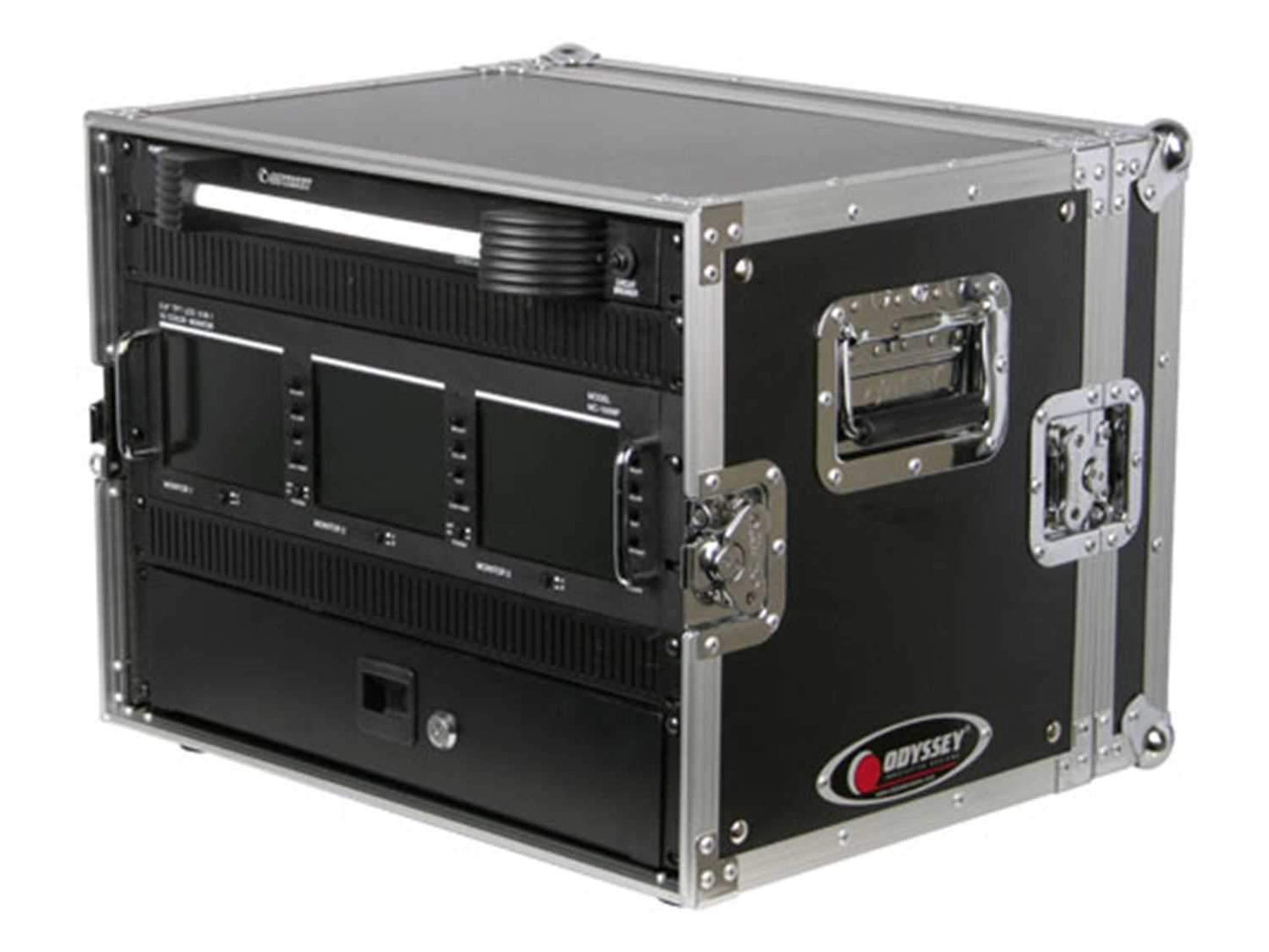 Odyssey FRER8 8 Space Effects Rack Case - ProSound and Stage Lighting
