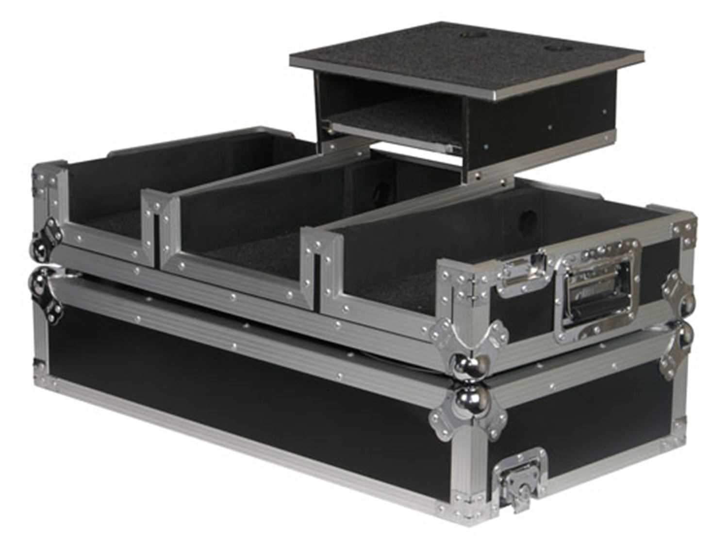 Odyssey FRGS4400W Glide Style DJ Case for (2) CD Players & Mixer - ProSound and Stage Lighting