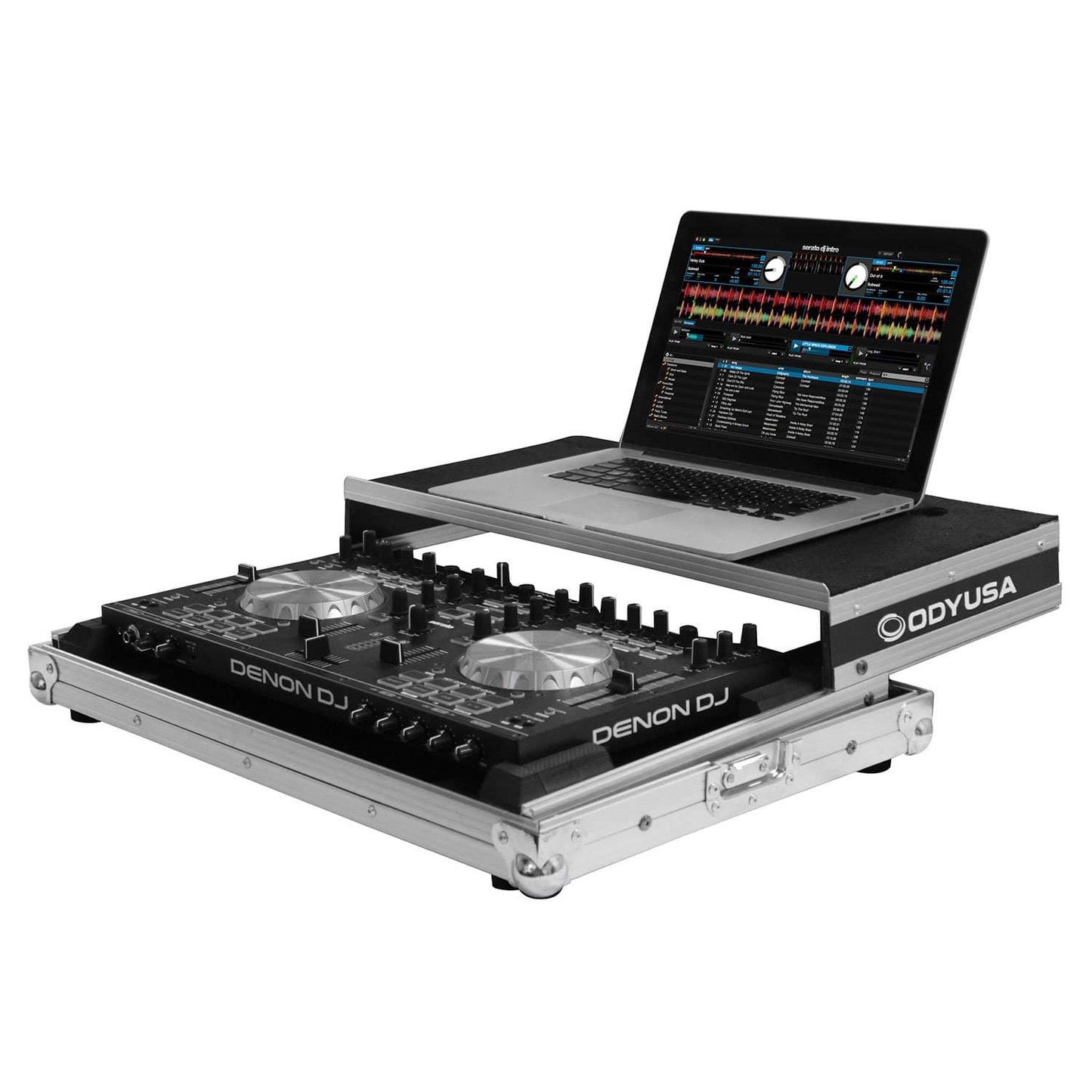 Odyssey FRGSDNMC4000 Low Profile Glide Case for Denon DN-MC4000 Controller - ProSound and Stage Lighting