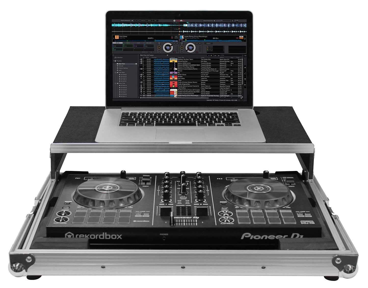 Odyssey FRGSPIDDJRB Glide Style DJ Controller Case for Pioneer DDJ-RB - ProSound and Stage Lighting