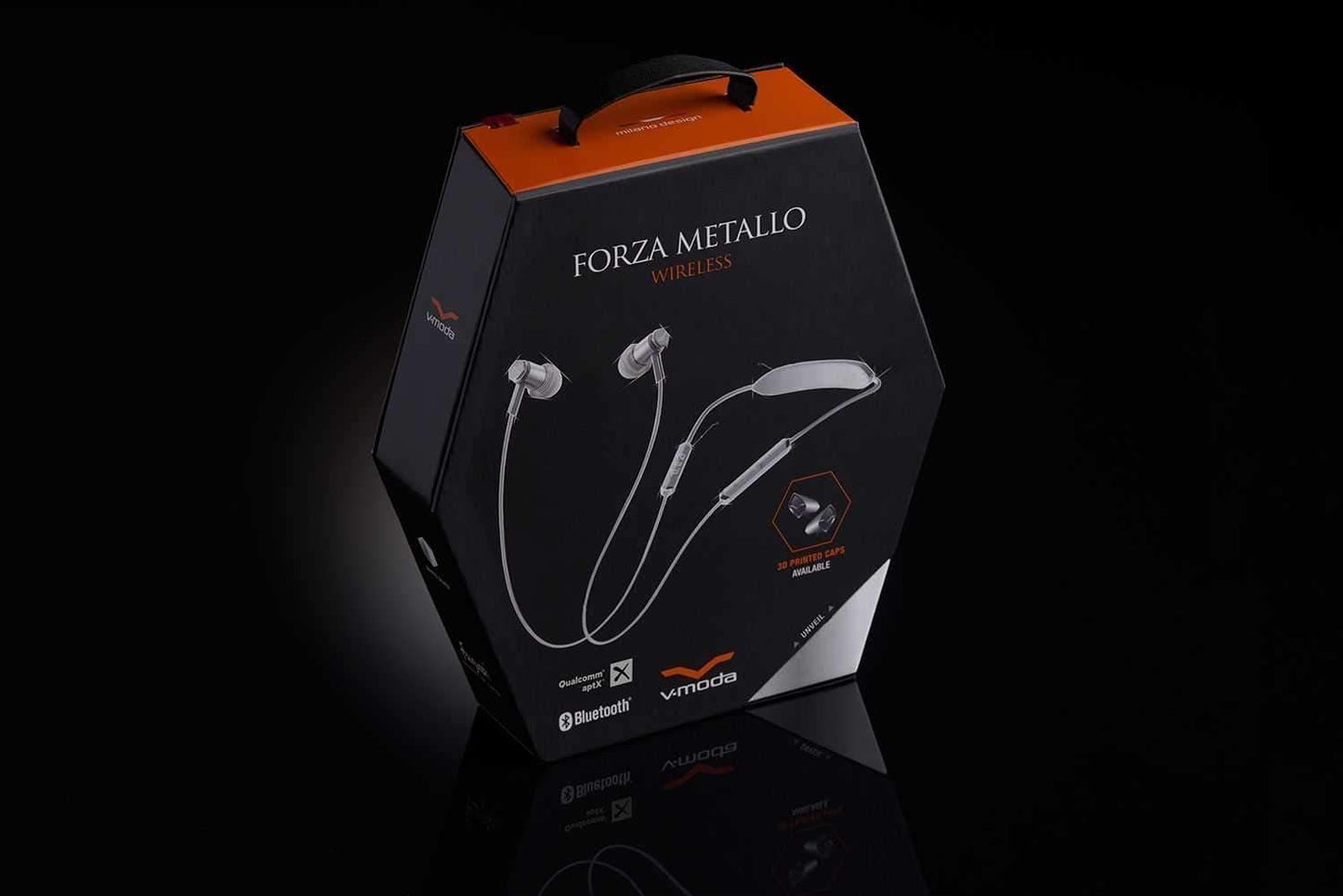 V-MODA Forza Metallo In-Ear Wireless Headphone - Silver - ProSound and Stage Lighting