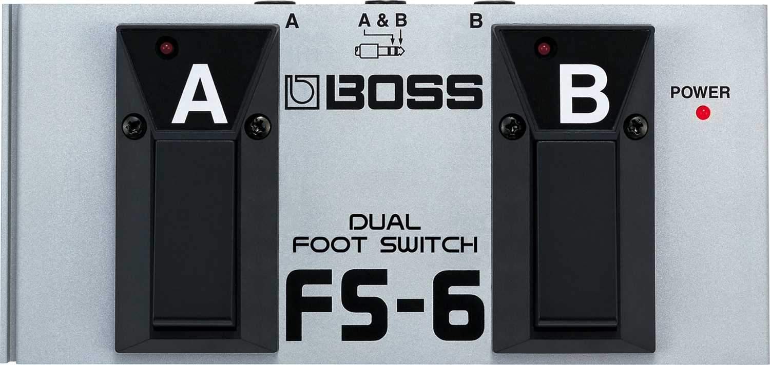 Boss FS-6 Dual Footswitch latch or unlatch - ProSound and Stage Lighting