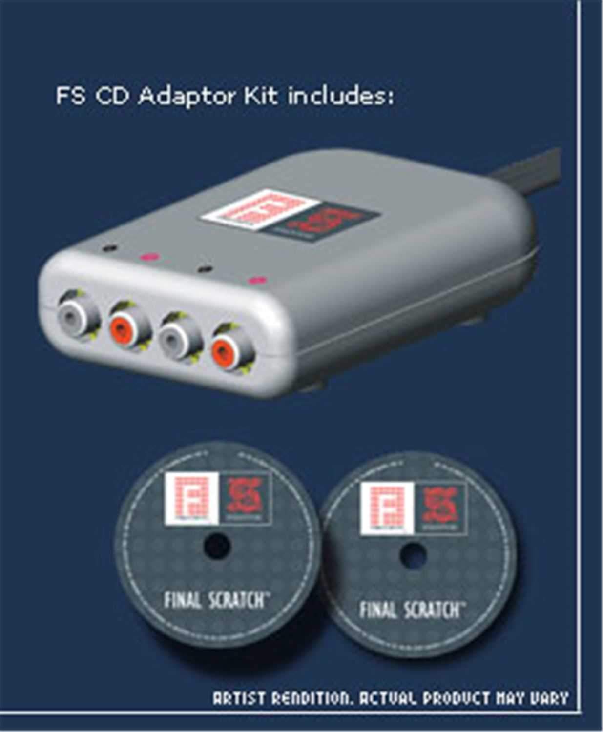 Stanton FSCD Final Scratch CD Adapter Kit - ProSound and Stage Lighting