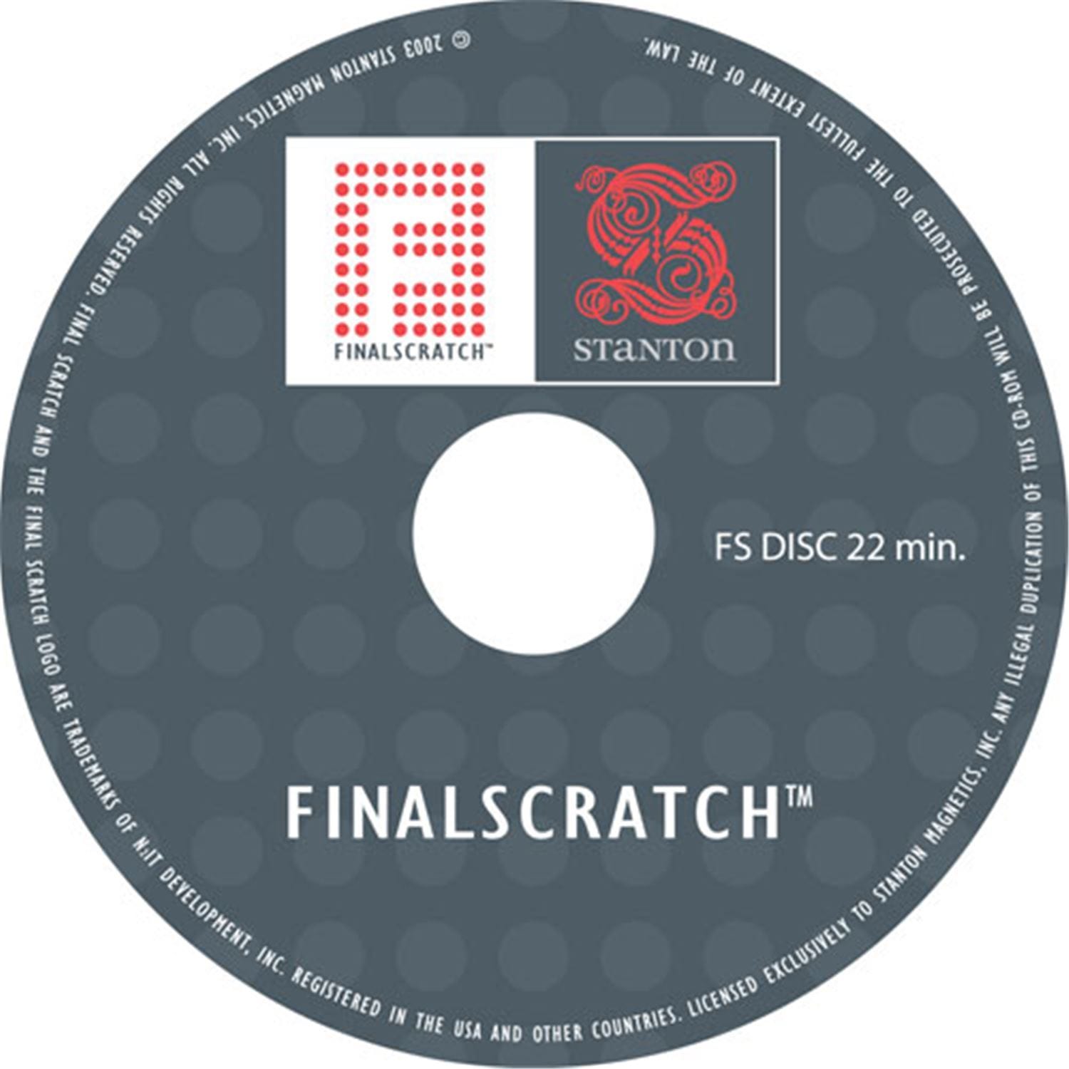 Stanton Final Scratch Replacement Coded CD (Each) - ProSound and Stage Lighting