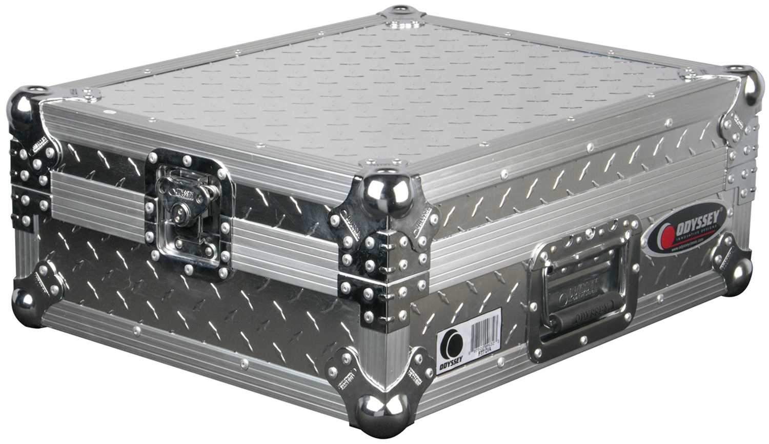 Odyssey FTTDIAII Slvr Dia Plate Turntable Case - ProSound and Stage Lighting