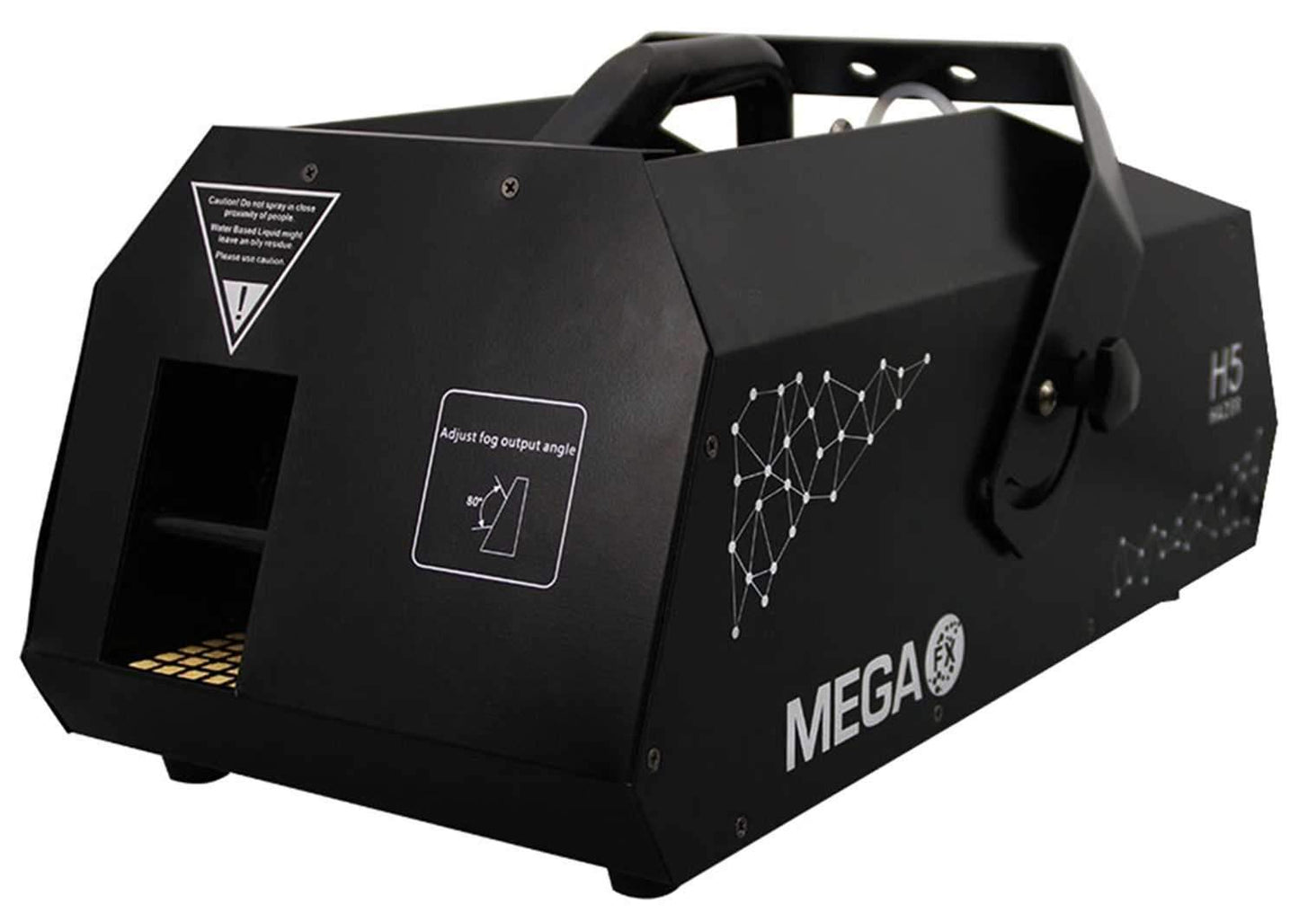 Mega Lite FX H5 1600-Watt Water Based Haze Machine - ProSound and Stage Lighting