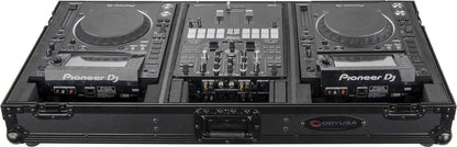 Odyssey FZ10CDJWXDBL Black Label Extra Deep CDJ Coffin for 12-Inch Mixer - ProSound and Stage Lighting