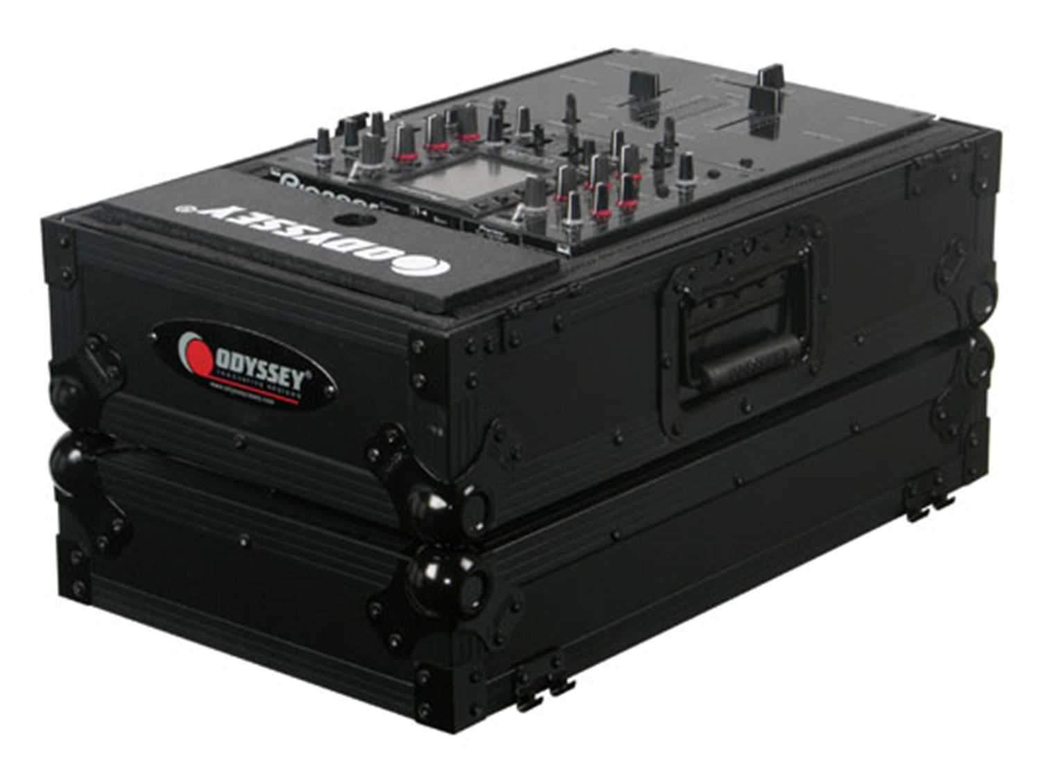 Odyssey FZ10MIX Black Label 10-Inch DJ Mixer ATA Flight Case - ProSound and Stage Lighting