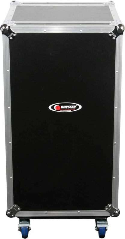 Odyssey FZAR20W 20 Space Amp Rack with Wheels - ProSound and Stage Lighting