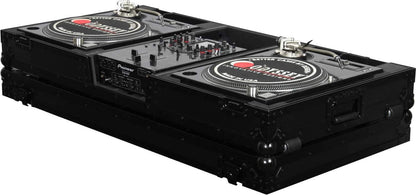 Odyssey FZBM10W-BL Black DJ Coffin Case for 10" Mixer & Turntables - PSSL ProSound and Stage Lighting