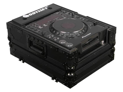 Odyssey FZCDJBL Black DJ CD & Media Player Case - ProSound and Stage Lighting