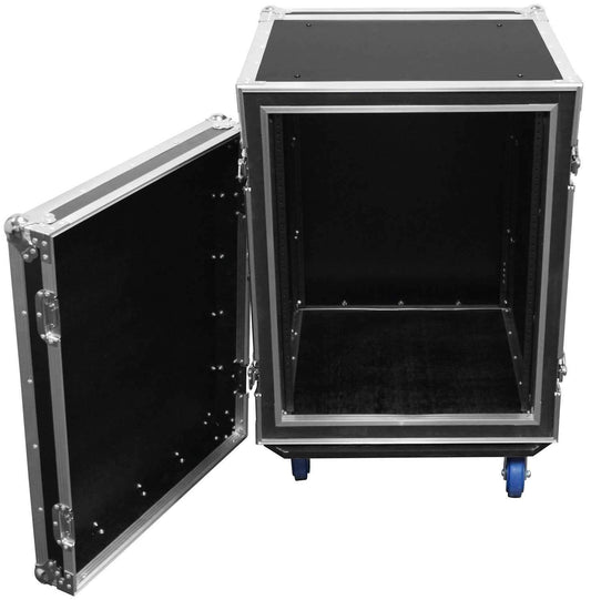 Odyssey FZS14W 14 Space Shock Mount Rack with Wheels - ProSound and Stage Lighting