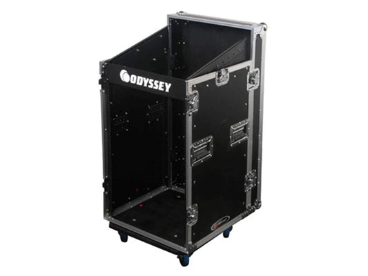 Odyssey FZSRP1112W Combo Rack Case with Wheels - ProSound and Stage Lighting