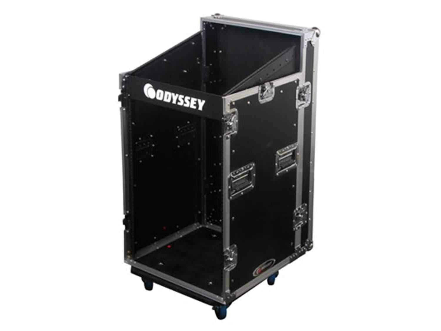 Odyssey FZSRP1116W Combo Rack Case with Wheels - ProSound and Stage Lighting