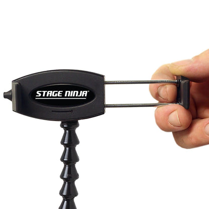 Stage Ninja FON-9-CB Universal Smartphone Mini-Clamp Stand/Mount - ProSound and Stage Lighting