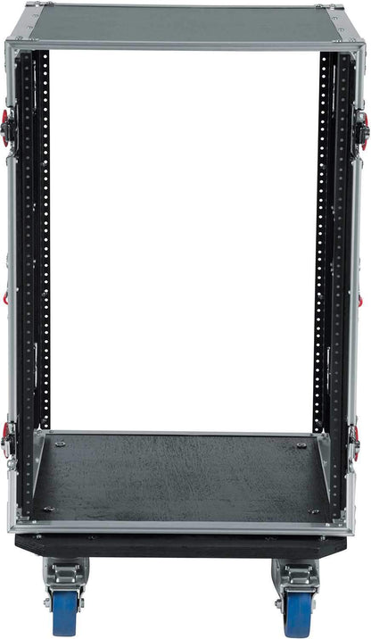 Gator G-TOUR 16U CAST ATA 16-Space Rack Road Case - ProSound and Stage Lighting