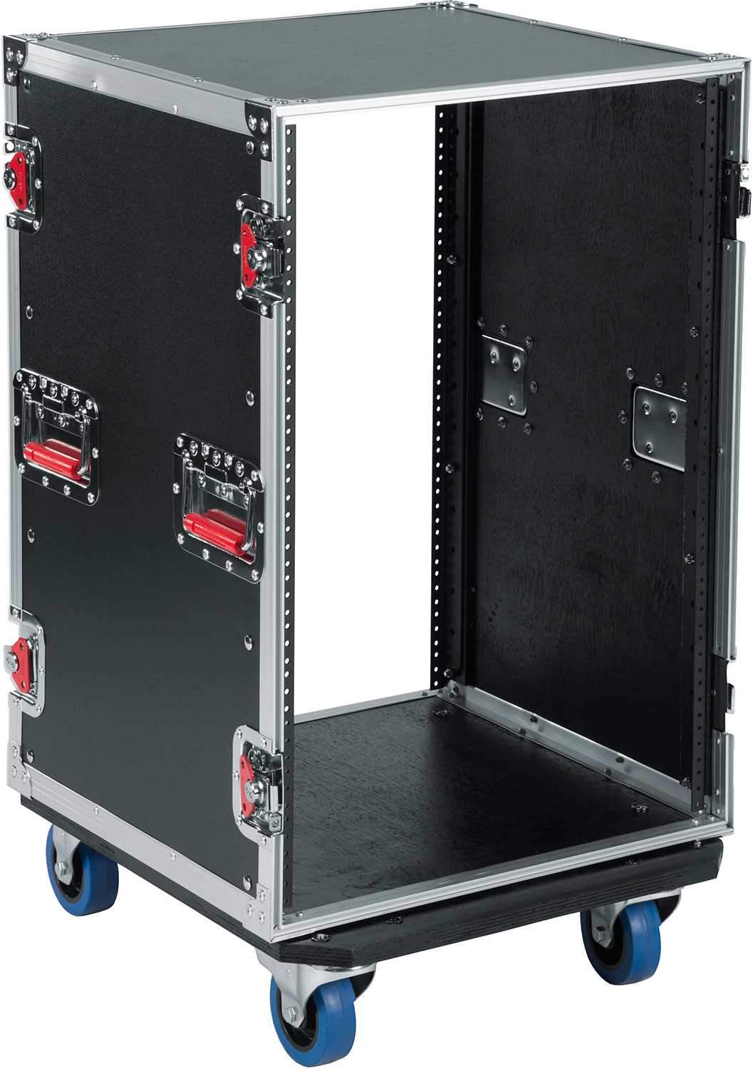 Gator G-TOUR 16U CAST ATA 16-Space Rack Road Case - ProSound and Stage Lighting