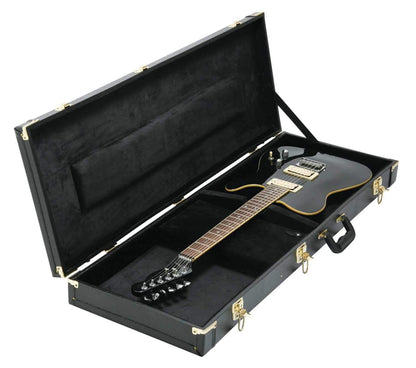 On Stage GCE6000B Deluxe Electric Guitar Hardcase - ProSound and Stage Lighting