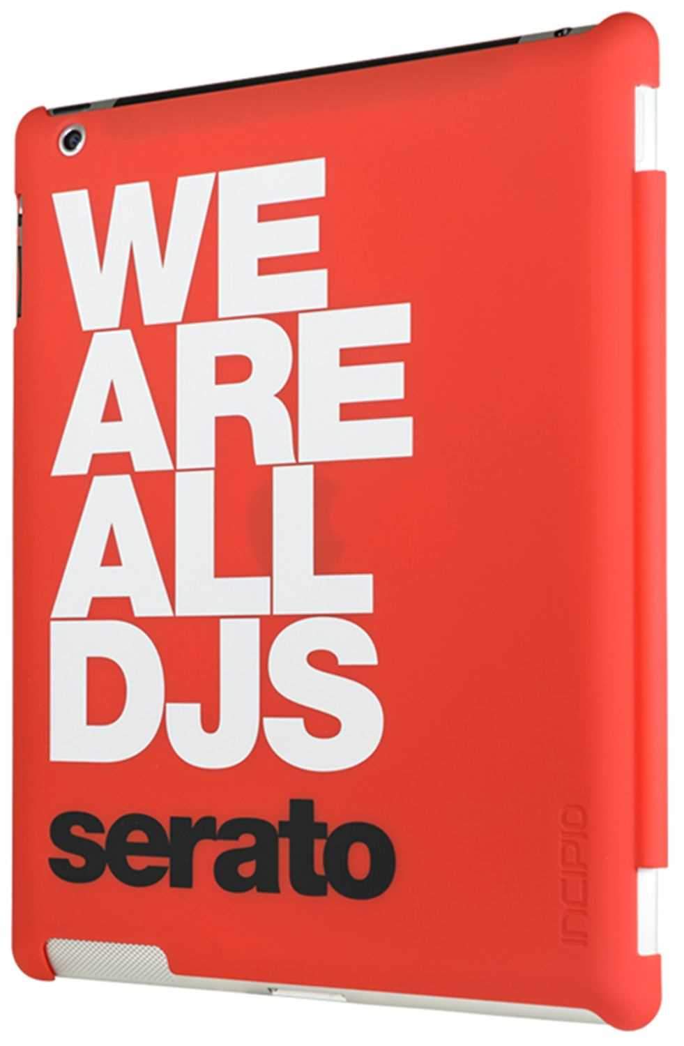 Serato GDNA024 Ipad Cover Red We Are All Dj's - ProSound and Stage Lighting