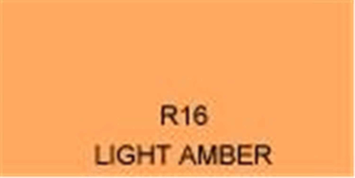 Rosco Roscolux Filter # 16: Light Amber - ProSound and Stage Lighting