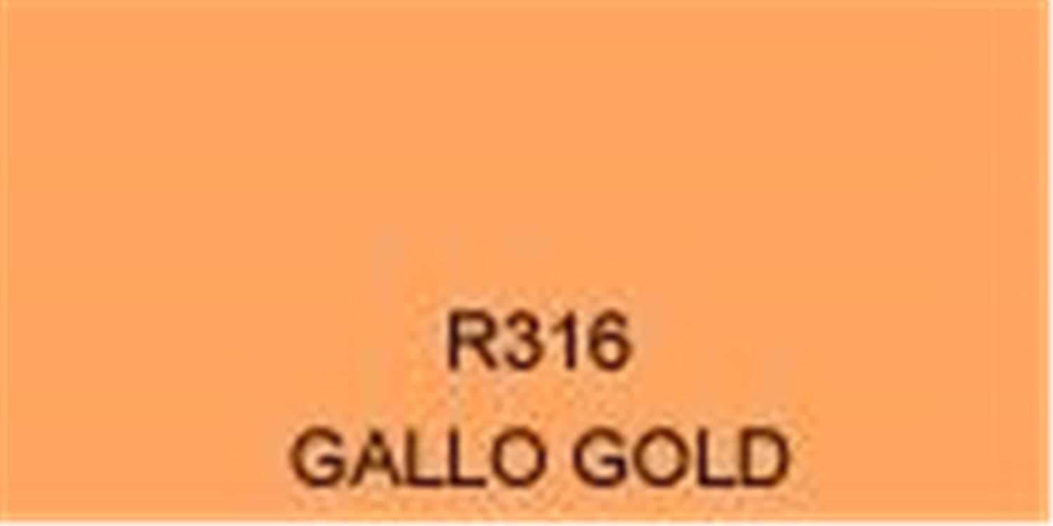 Rosco Roscolux Filter #316: Gallo Gold - ProSound and Stage Lighting
