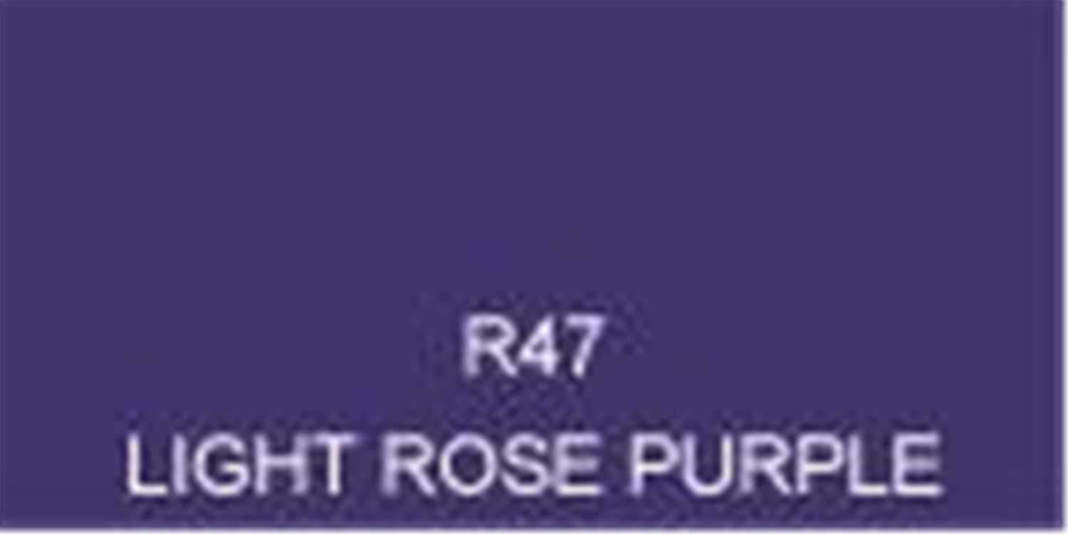 Rosco Roscolux Filter # 47: Light Rose Purple - ProSound and Stage Lighting