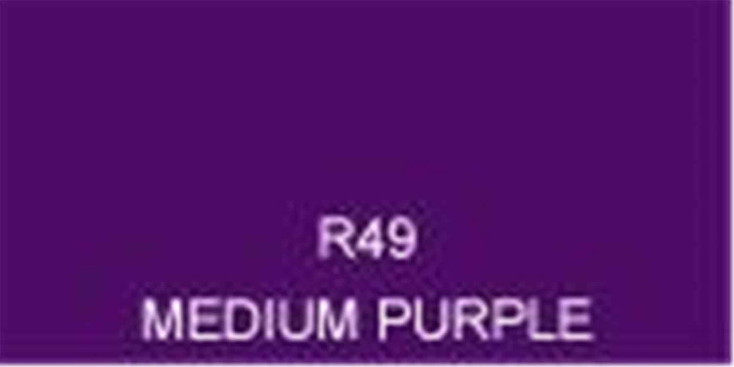 Rosco Roscolux Filter # 49: Medium Purple - ProSound and Stage Lighting