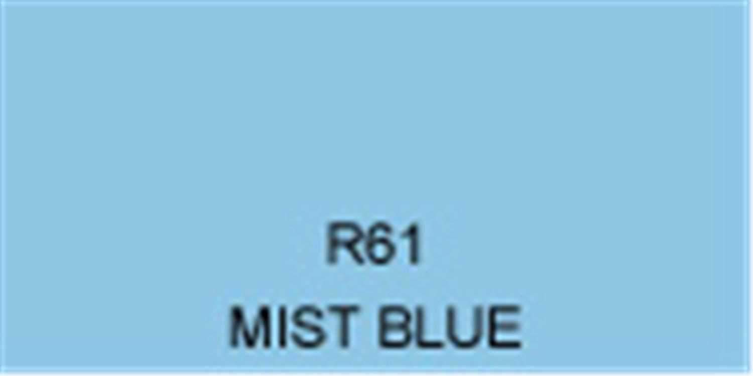 Rosco Roscolux Filter # 61: Mist Blue (Greener) - ProSound and Stage Lighting