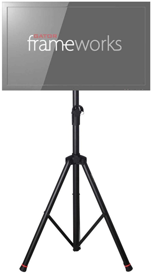 Gator LCD & Video Monitor Portable Tripod Stand - ProSound and Stage Lighting