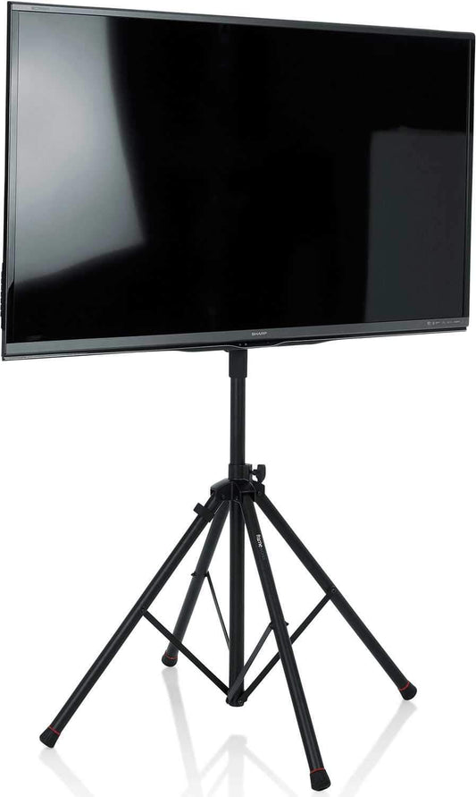Gator GFW-AV-LCD-25 Frameworks Quad Leg LCD/LED Stand with LiftEEZ Lift - ProSound and Stage Lighting