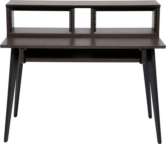 Gator GFW-ELITEDESK-B Elite Furniture Series Main Desk in Dark Walnut - PSSL ProSound and Stage Lighting
