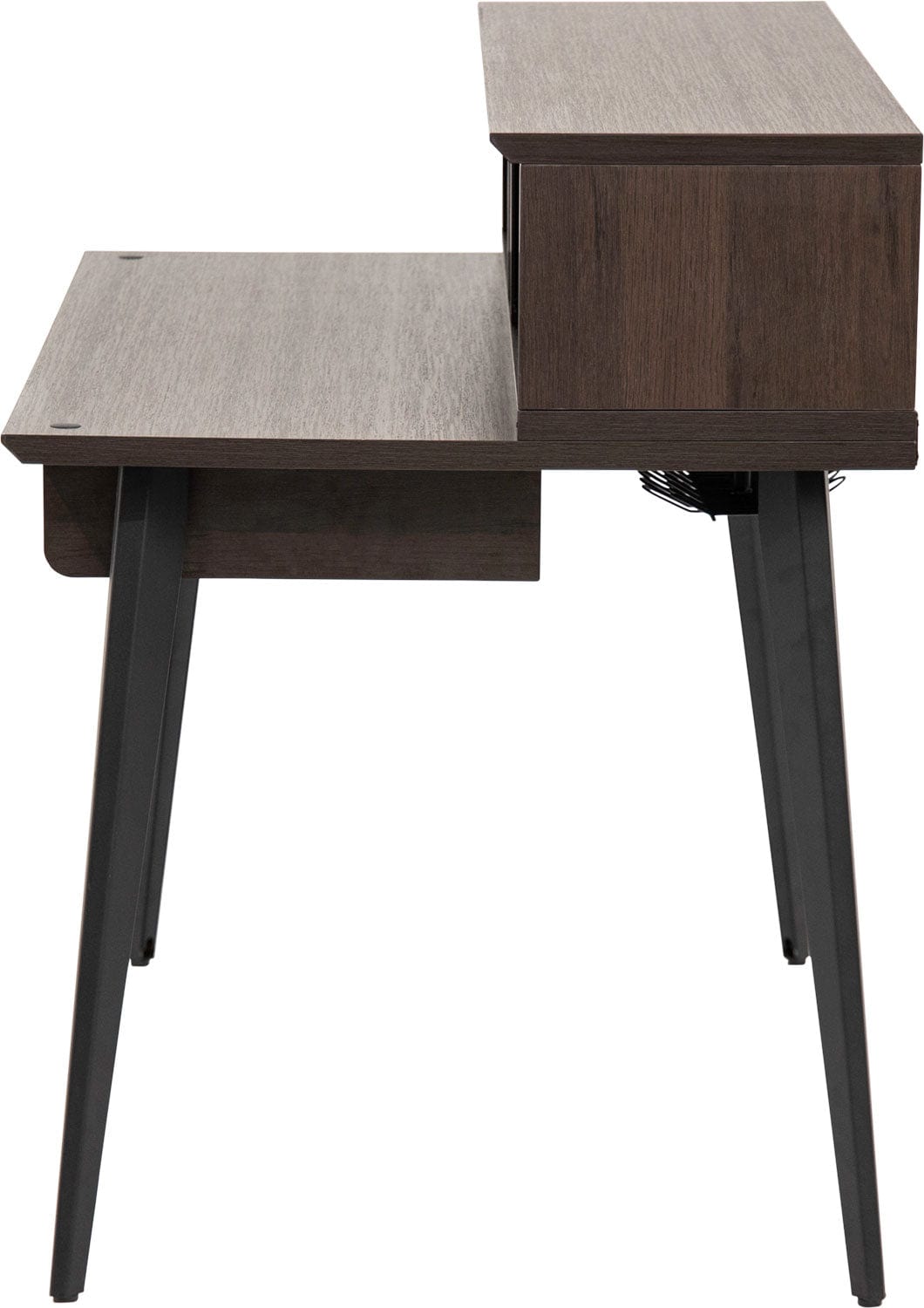 Gator GFW-ELITEDESK-B Elite Furniture Series Main Desk in Dark Walnut - PSSL ProSound and Stage Lighting